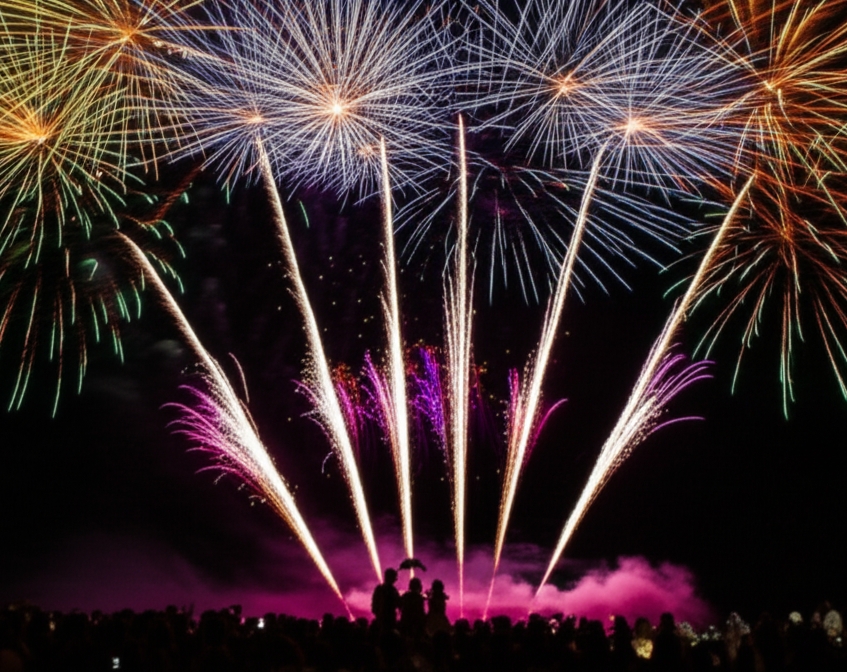 The Unforgettable Magic of Wedding Fireworks