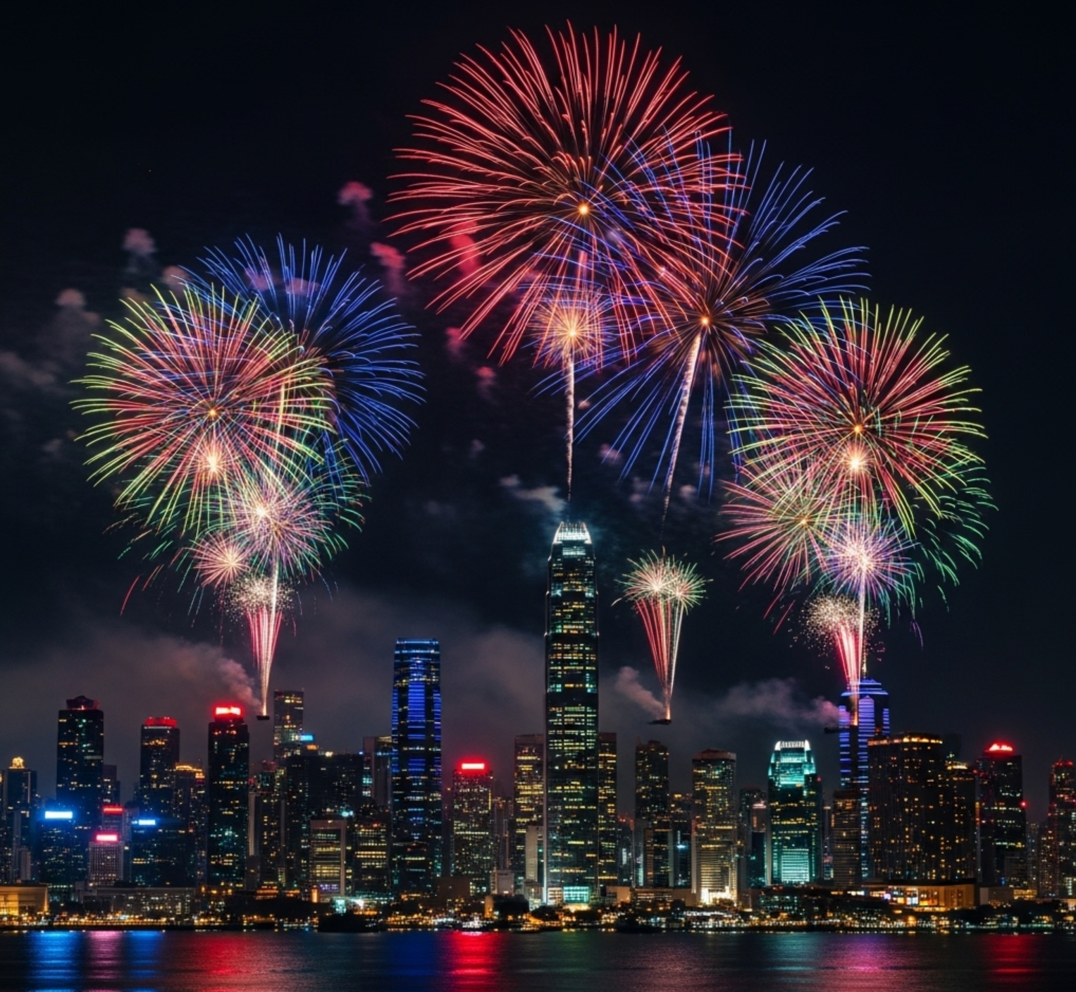 The Sky's Grand Art: The Allure of Giant Fireworks