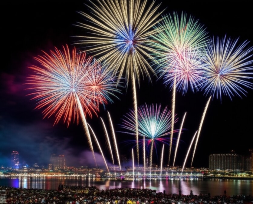 The Sky's Grand Embrace: The Magic of Celebration Fireworks