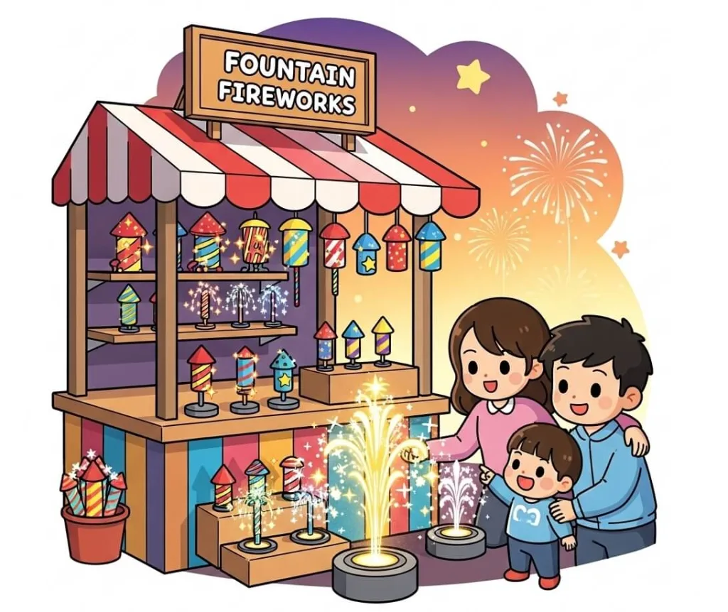 Finding the Best Fountain Fireworks Near You