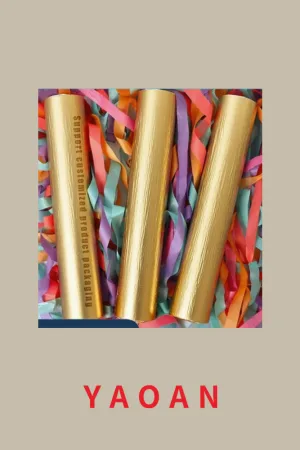 Pistol Shape Confetti Handheld Fireworks Birthday Party Creative Inflatable Gun Toys Color Thunder Flower Firecrackers