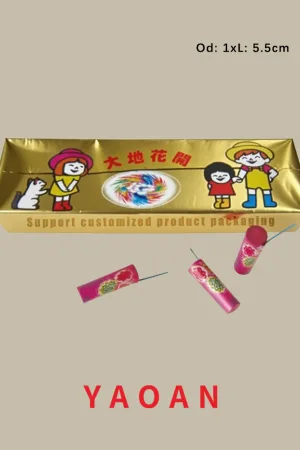 Ground Bloom Flower Children Outdoor Spinner 1.4G Safe Fireworks