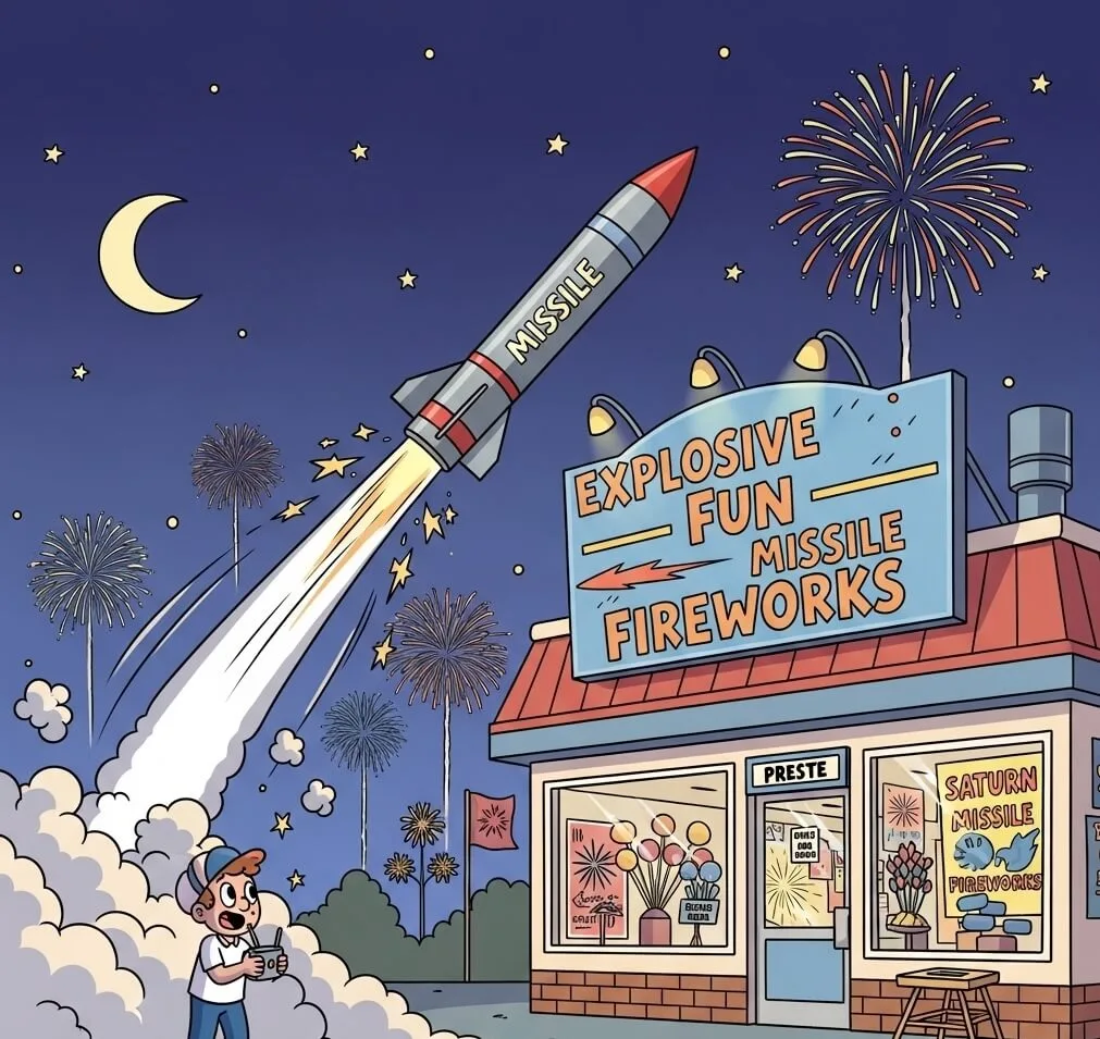 Saturn Missile Firework: Reaching New Heights Safely