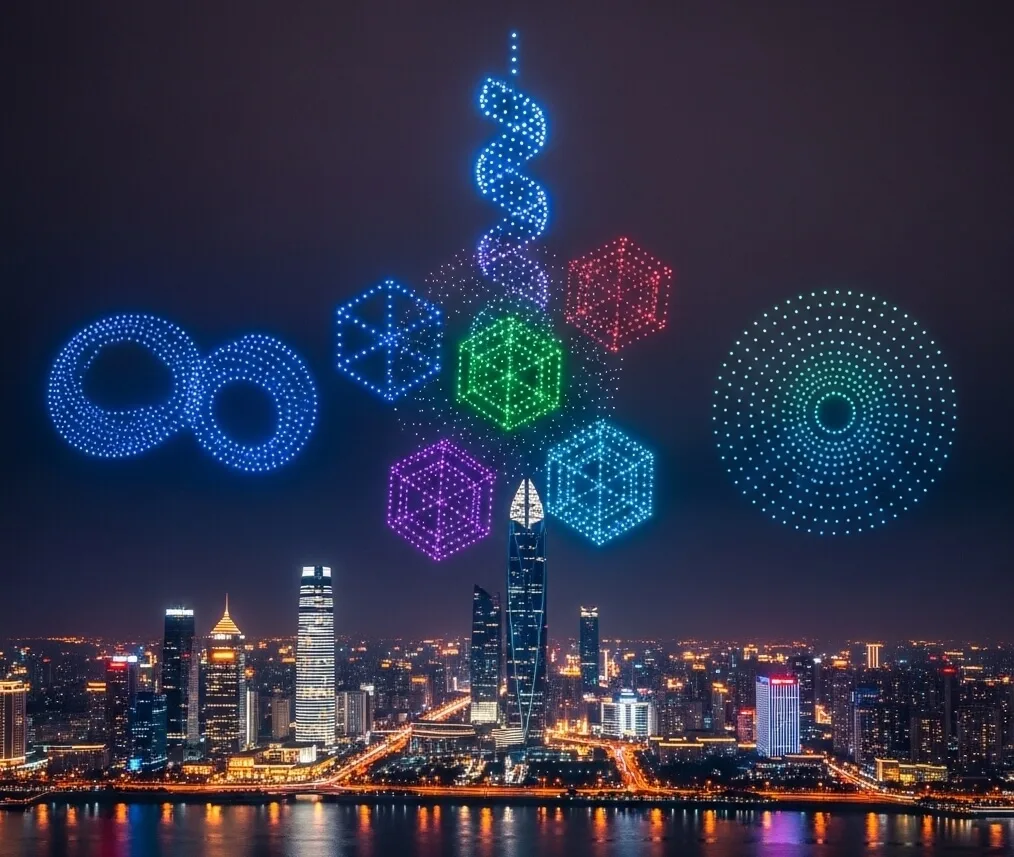 Innovators of the Sky Stage: The Future Collision of Drones and Light
