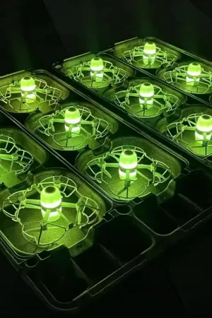 Fireworks show drone