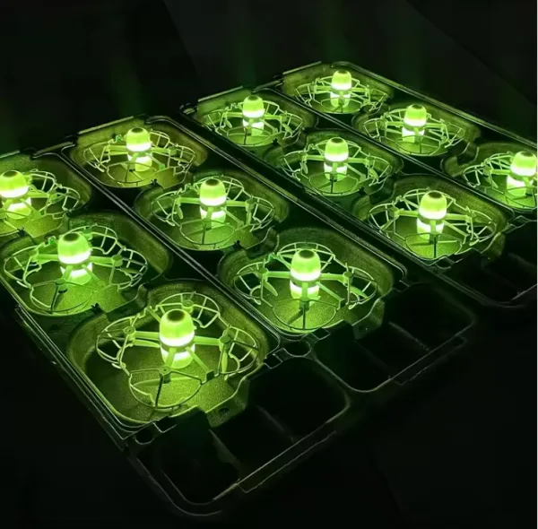 Fireworks show drone
