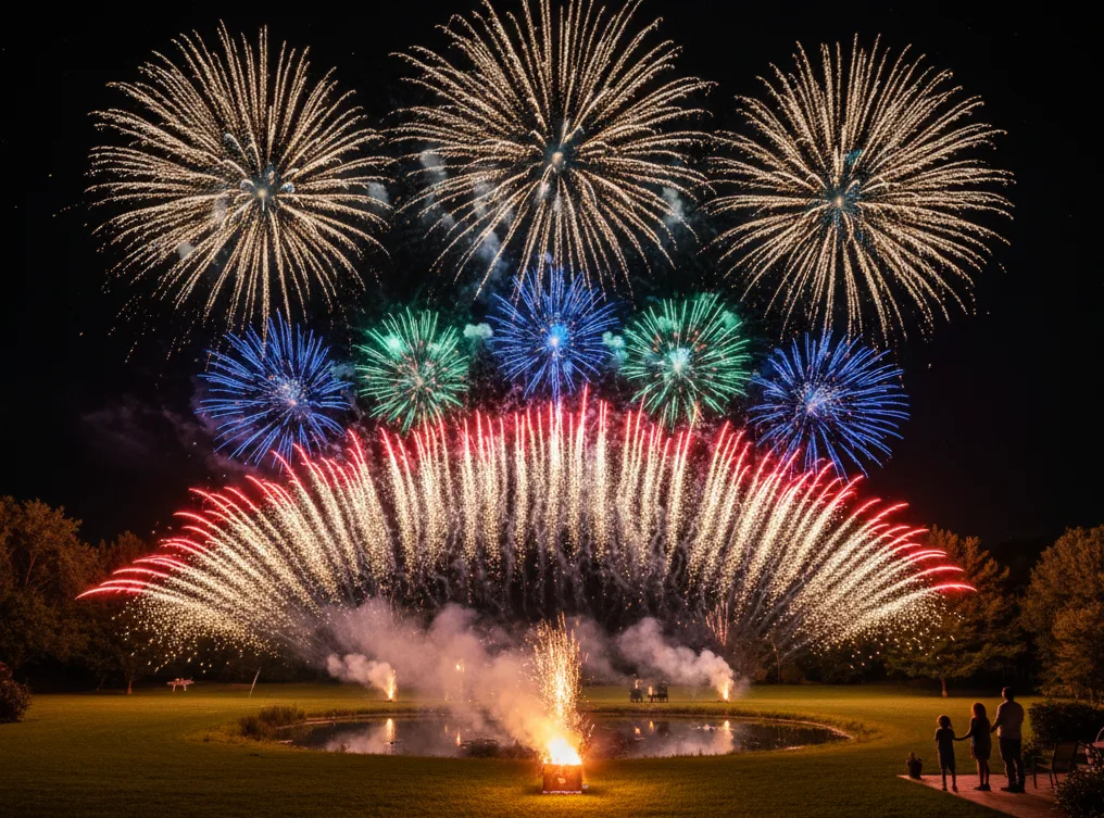Cake Fireworks The Entire Show in One Box