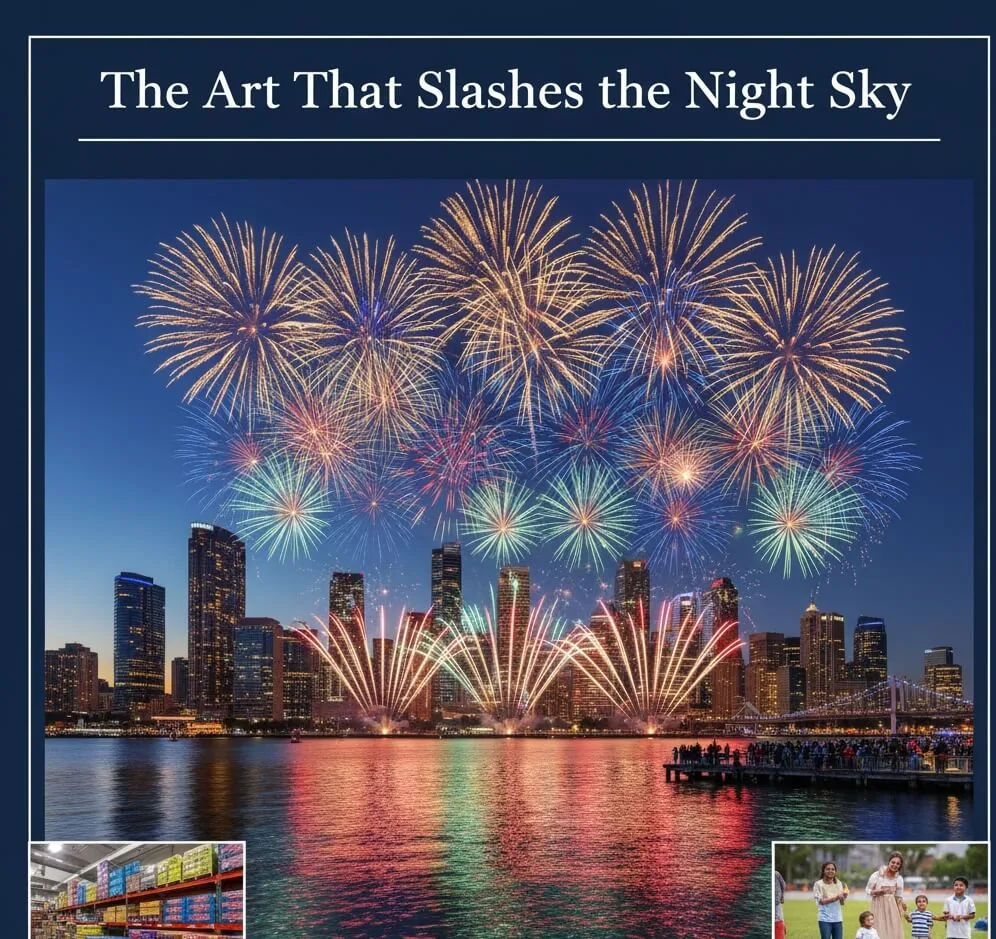 The Art That Slashes the Night Sky: Fireworks, A Fleeting Eternal Spectacle